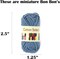 10 Pieces Cotton Select Bonbon Yarn - Assortment H - 10g Mini Ball - 1 Pack